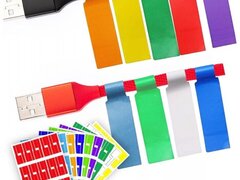 Etichete din  autocolant pentru gestionarea cablurilor